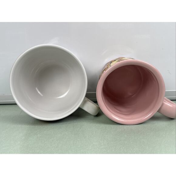 Scooby Doo Coffee Mug Lot Flowers Where Are You Pink Red Hanna Barbera - Picture 5 of 7